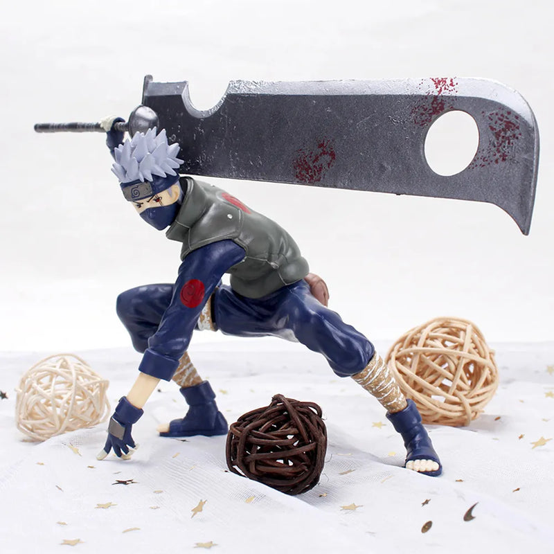 Naruto Hatake Kakashi Montagem Figuras, Action Figure, Boneco Brinquedos