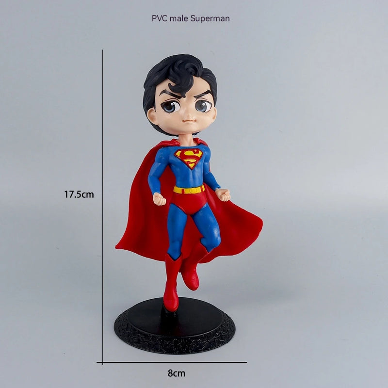 Super Homem Batman Qposket DC Action Figure 15cm 17cm SuperMan