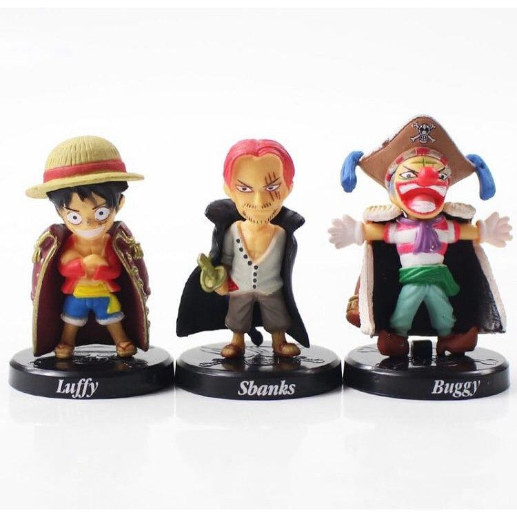 One Piece Anime Miniaturas 12 Peças