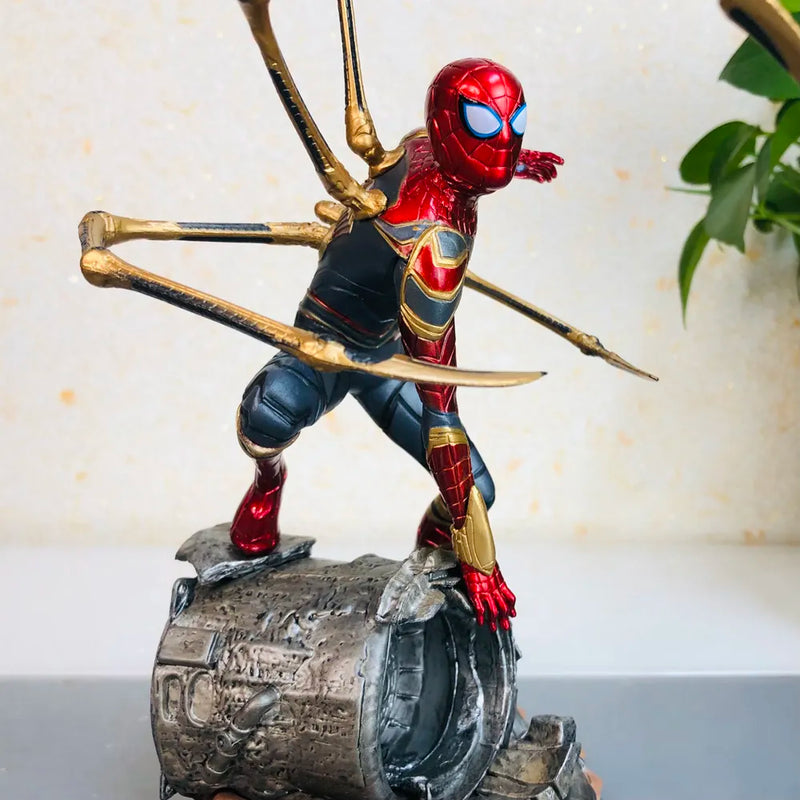 Aranha De Ferro Traje Homem Aranha Figura De Ação Titan Hero Ultimate Spider-Man, 24cm