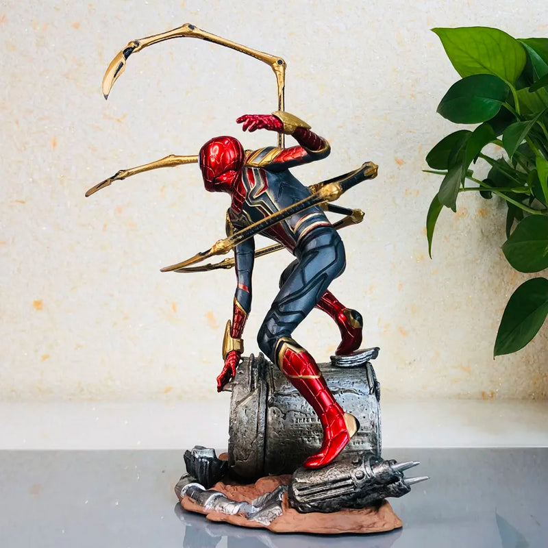 Aranha De Ferro Traje Homem Aranha Figura De Ação Titan Hero Ultimate Spider-Man, 24cm