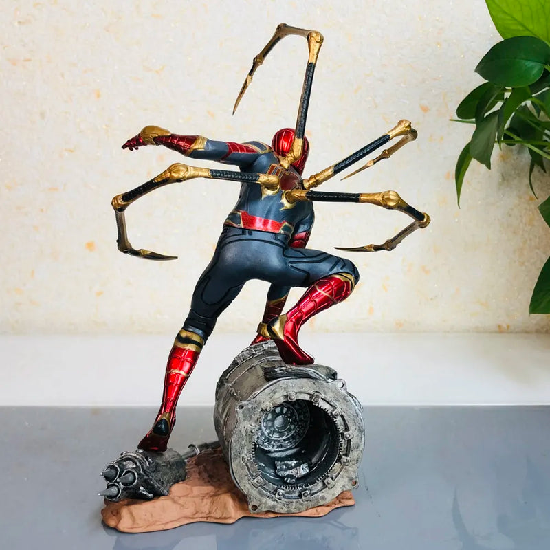 Aranha De Ferro Traje Homem Aranha Figura De Ação Titan Hero Ultimate Spider-Man, 24cm