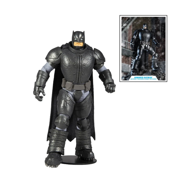 Armored Batman Articulável, Dc Multiverse Action Figure De 18cm, Boneco Mcfarlane-Brinquedo Articulado