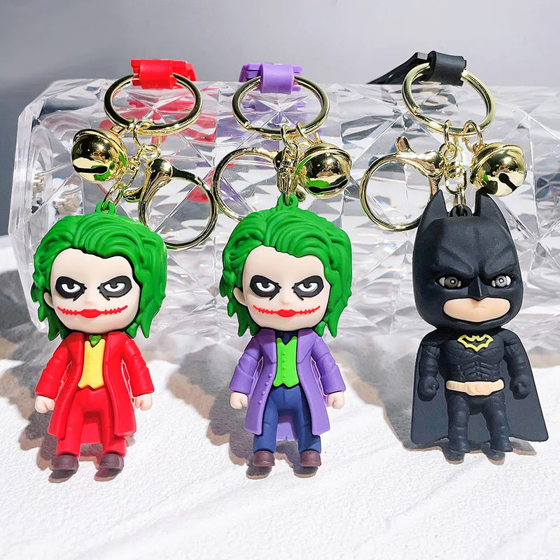 Chaveiros Marvel Batman Coringa Boneco Pingente