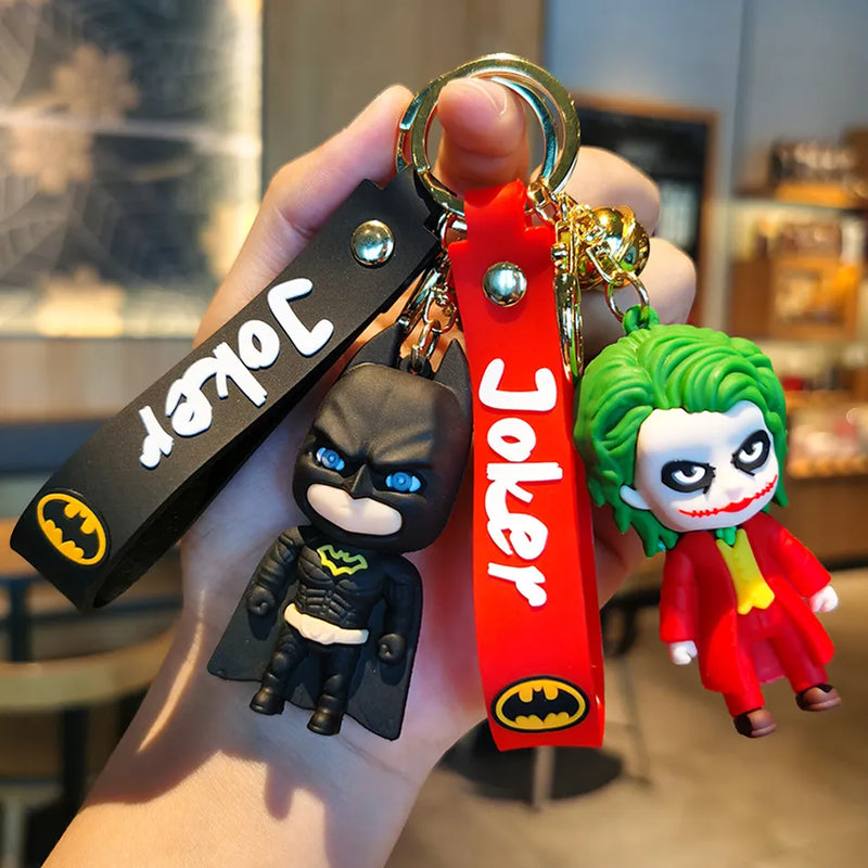 Chaveiros Marvel Batman Coringa Boneco Pingente