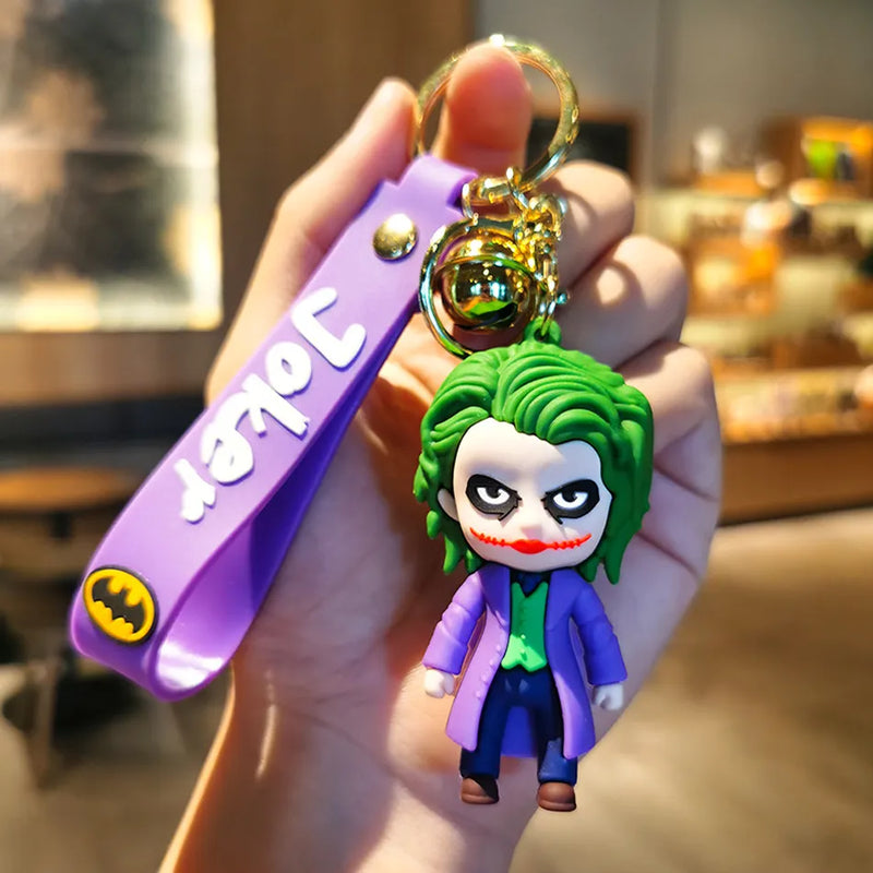 Chaveiros Marvel Batman Coringa Boneco Pingente