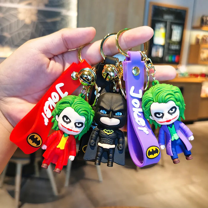 Chaveiros Marvel Batman Coringa Boneco Pingente