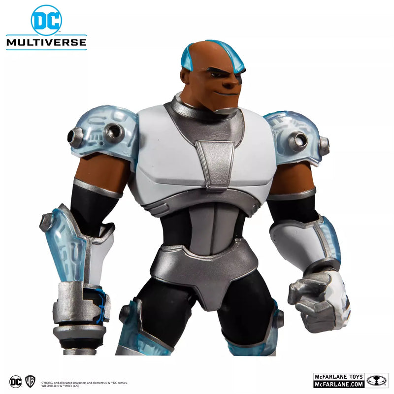 Cyborg Articulável, Dc Multiverse Action Figure De 18cm, Os Jovens Titãs Boneco Mcfarlane-Brinquedo Articulado