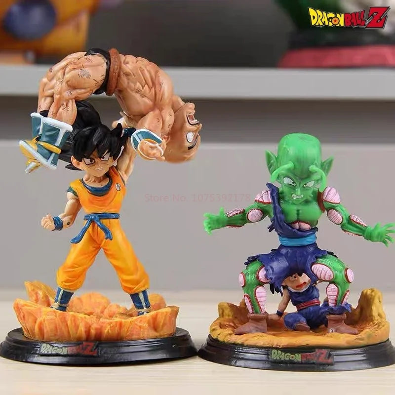 Goku Vs Nappa Dragon Ball Z Brinquedos Colecionáveis Figura Piccolo