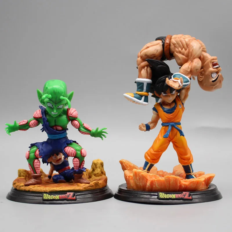 Goku Vs Nappa Dragon Ball Z Brinquedos Colecionáveis Figura Piccolo