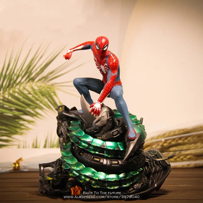 Homem-Aranha Marvel, Estátua, 19cm Figura Colecionável Edição PS4