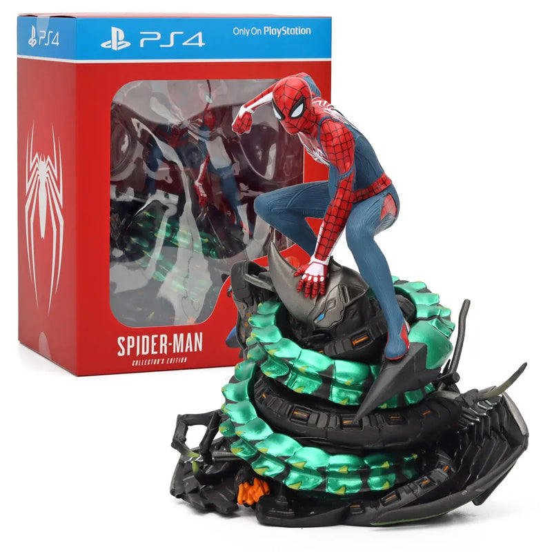 Homem-Aranha Marvel, Estátua, 19cm Figura Colecionável Edição PS4