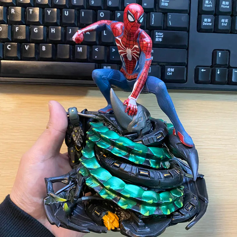 Homem-Aranha Marvel, Estátua, 19cm Figura Colecionável Edição PS4