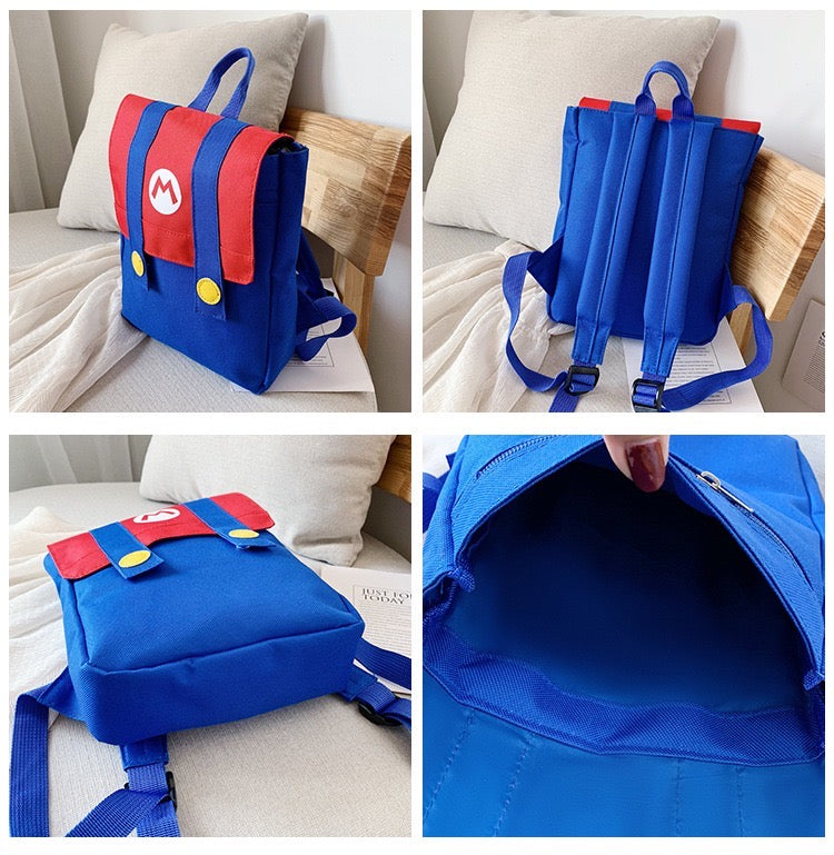 Super Mario Mochila Infantil Mario Bros