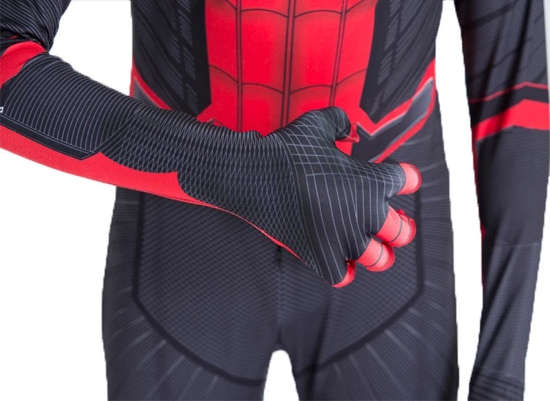 Marvel Fantasia Homem Aranha Venom Pantera Negra Deadpool Cosplay para Crianças, Trajes infantil