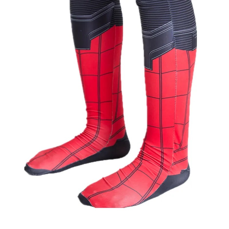 Marvel Fantasia Homem Aranha Venom Pantera Negra Deadpool Cosplay para Crianças, Trajes infantil