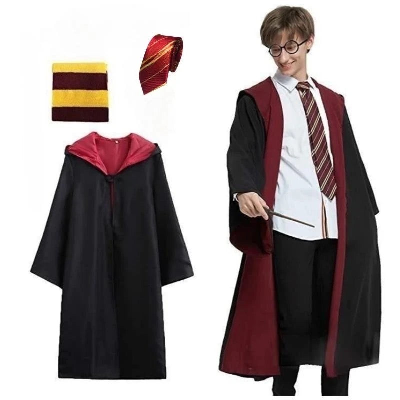 Harry Potter Traje Cosplay para Adulto, Capa Mágica