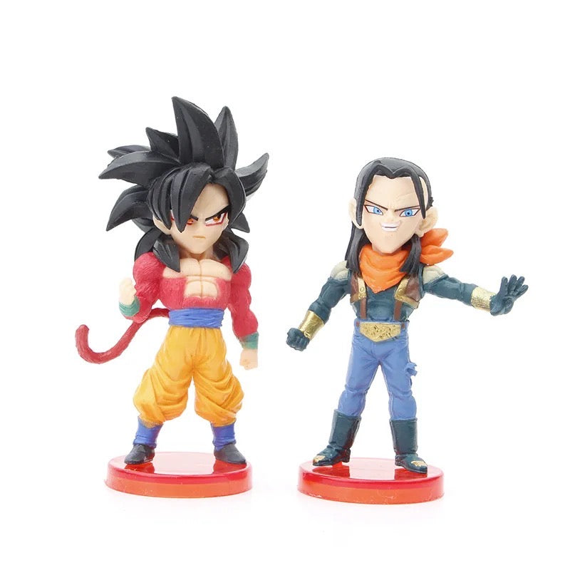 Dragon Ball GT 6 Peças 8cm Kit Completo