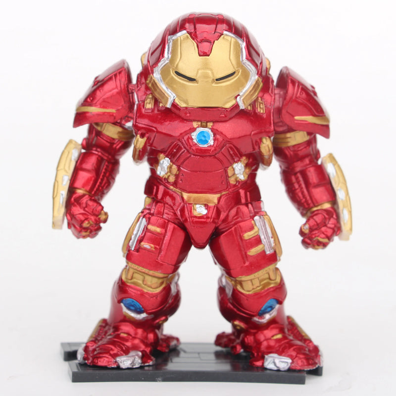 Marvel Avengers Figuras de Ação, Thor, Thanos, Ironman, Hulkbuster, Homem-Aranha, Capitão Americano, Hulk, Pantera Negra, 8 peças por conjunto