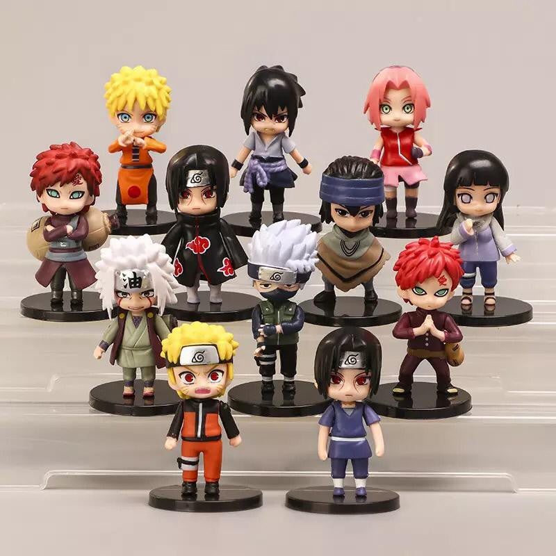 Naruto Nendoroid Action Figure Bonecos Hinata Itachi Kakashi Jiraya Sakura Sasuke