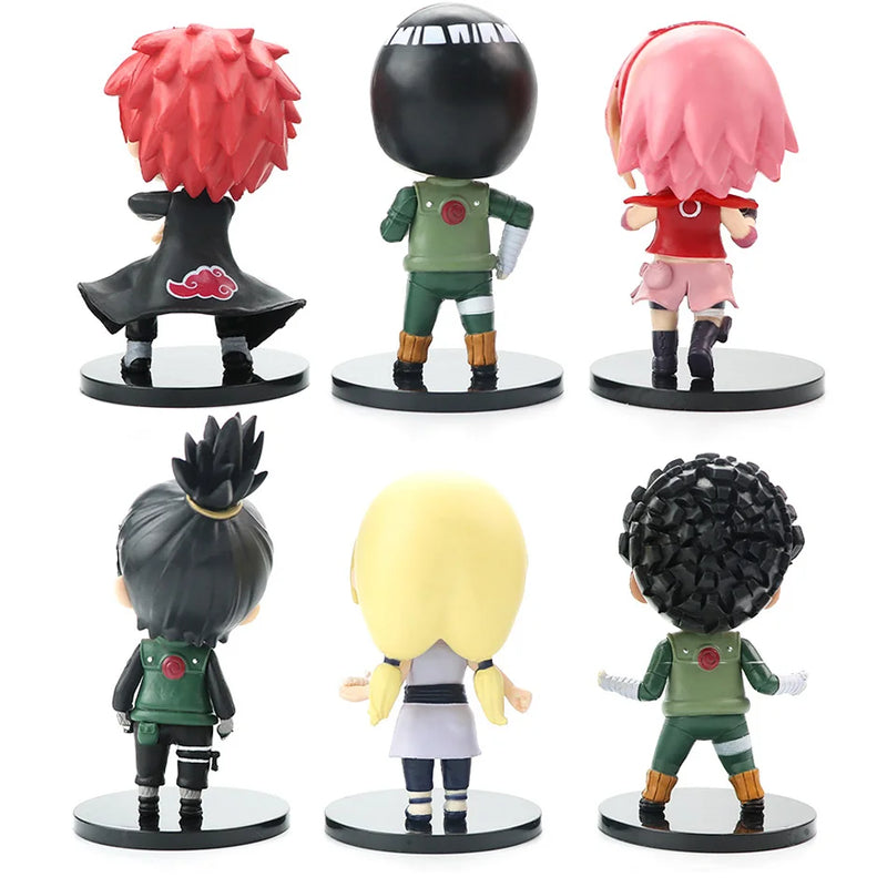 Naruto Action Figure Bonecos Nendoroid Hinata Itachi Kakashi Jiraya Sakura Sasuke