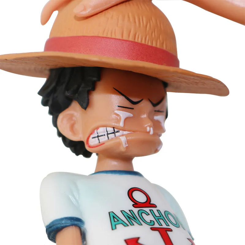 One Piece Luffy & Shanks Action Figure Anime 18cm