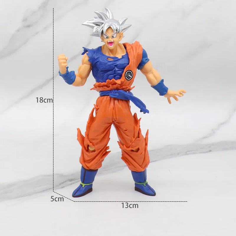 Dragon Ball Z 18 Cm Action Figure Bonecos Goku Gohan Vegeta