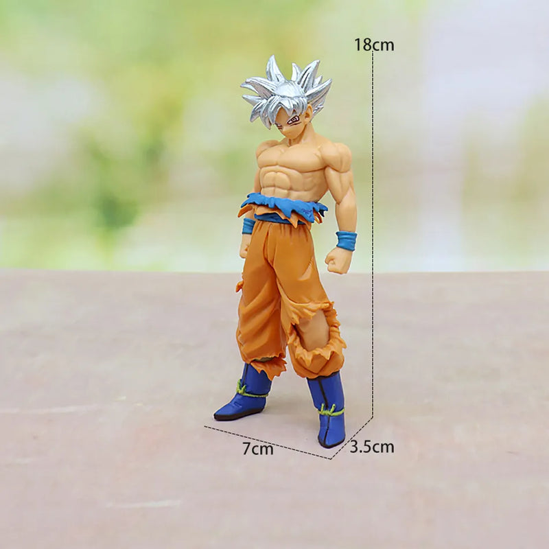 Dragon Ball Z 18 Cm Action Figure Bonecos Goku Gohan Vegeta