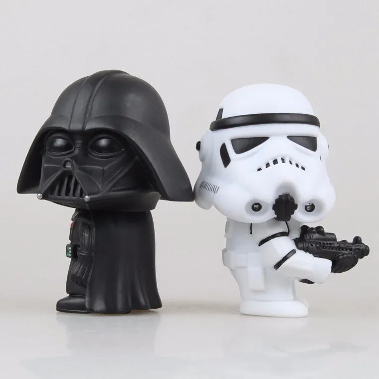 Star War Darth Vader E Stormtroopers Figura de Ação 10cm 2 Peças