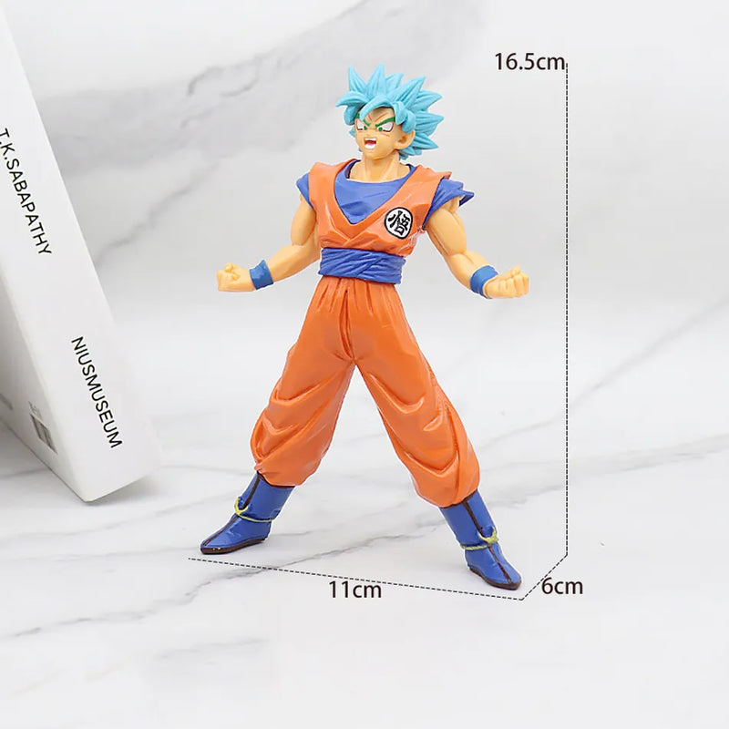 Dragon Ball Z 18 Cm Action Figure Bonecos Goku Gohan Vegeta