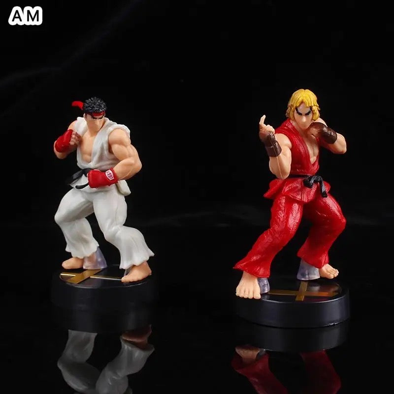 Street Fighter Figures Ryu e Ken