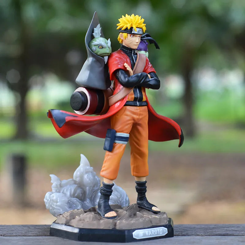 Uzumaki Naruto Naruto Shippuden 23cm Collector Estatueta Brinquedos Modelo Boneca Figura Sage Ação