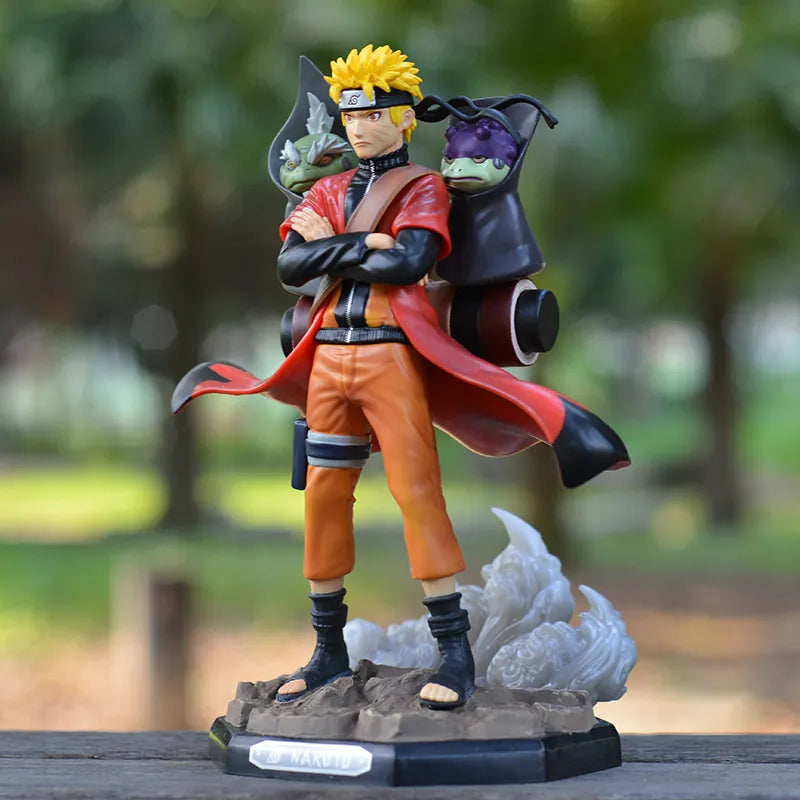 Uzumaki Naruto Naruto Shippuden 23cm Collector Estatueta Brinquedos Modelo Boneca Figura Sage Ação