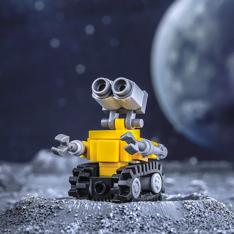 Wall-E robô Disney Bloco de Construção Educativo Mini Figure Montagem