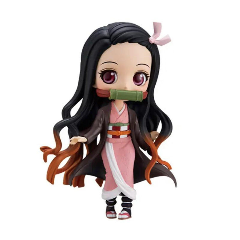 Demon Slayer Figura Anime 15cm qposket, Nezuko, Tanjirou, Zenitsu, Inosuke, Kyoujurou, Kanawo