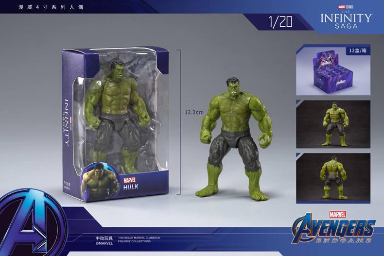 Vingadores Marvel Figuras de Ação, Os Vingadores articulável, Homem de Ferro, Homem-Aranha, Thor, Capitão América, Thanos, Hulk, Caixa Original