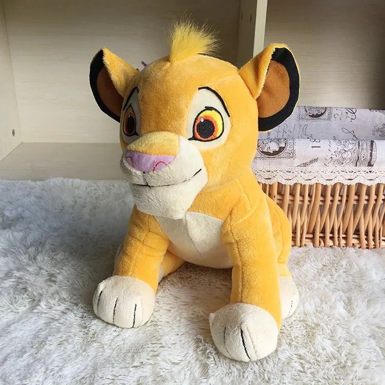 O Rei Leão Pelúcia Simba e Nala The Lion King Disney Brinquedo