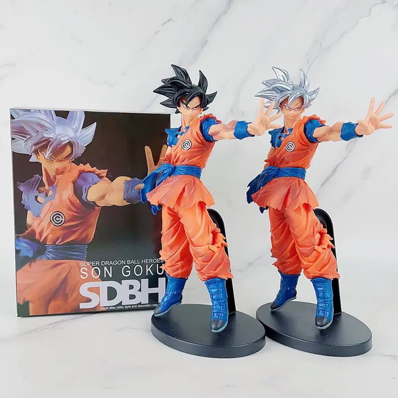 Dragon Ball Goku Anime Figure, Kakaroto, Saiyajin, Migatte Ultra Instinto, Ultimate Action Figure 24cm