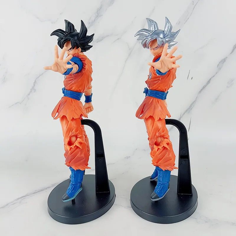 Dragon Ball Goku Anime Figure, Kakaroto, Saiyajin, Migatte Ultra Instinto, Ultimate Action Figure 24cm