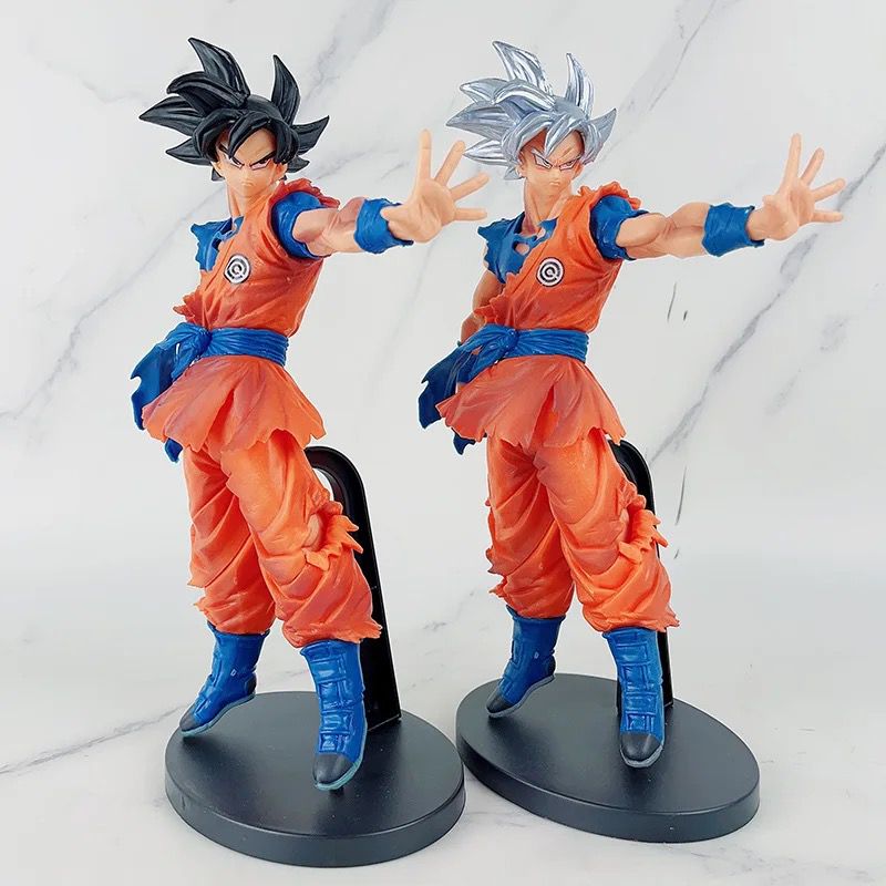 Dragon Ball Goku Anime Figure, Kakaroto, Saiyajin, Migatte Ultra Instinto, Ultimate Action Figure 24cm