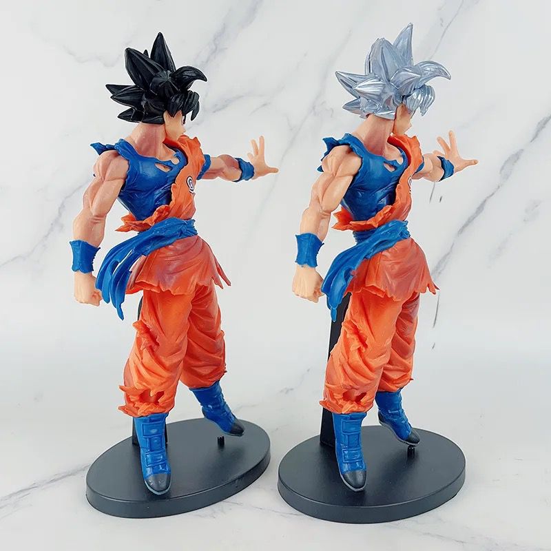 Dragon Ball Goku Anime Figure, Kakaroto, Saiyajin, Migatte Ultra Instinto, Ultimate Action Figure 24cm