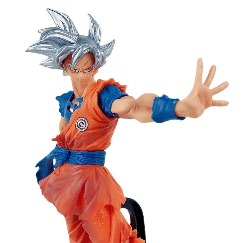 Dragon Ball Goku Anime Figure, Kakaroto, Saiyajin, Migatte Ultra Instinto, Ultimate Action Figure 24cm