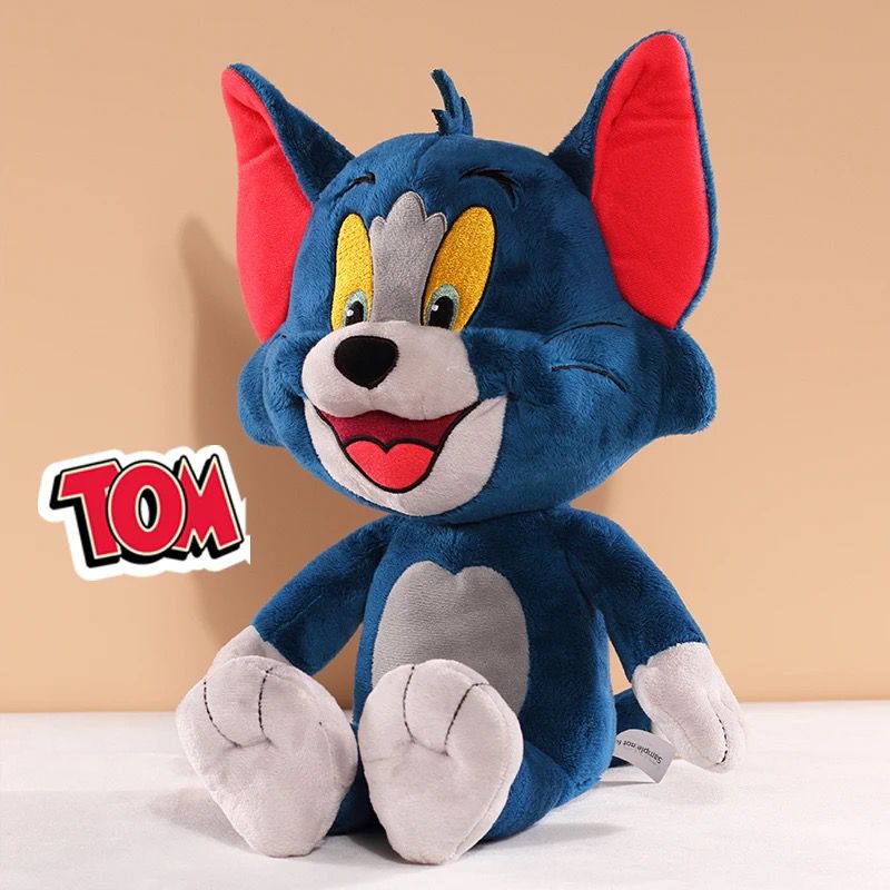 Tom e Jerry Pelúcia de Brinquedo Figuras Gato, Rato desenhos animados boneco de pelúcia