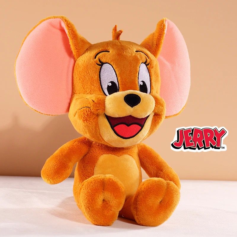 Tom e Jerry Pelúcia de Brinquedo Figuras Gato, Rato desenhos animados boneco de pelúcia