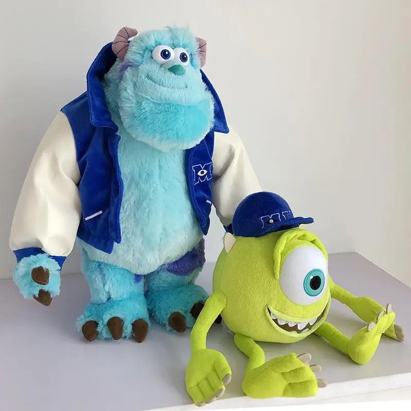 Monstros Universidade SA Disney Brinquedo de pelúcia Sullivan, Mike Wazowski desenhos animados