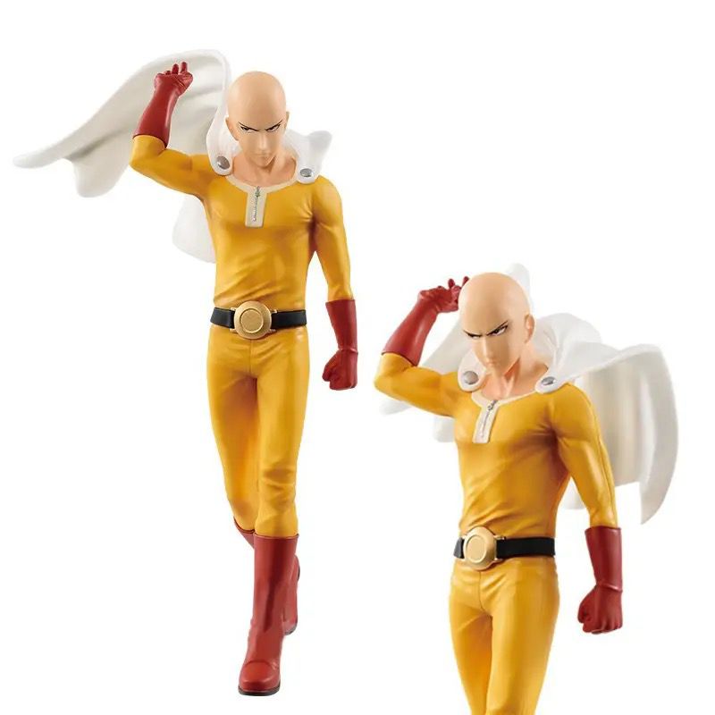 Saitama One Punch Man Boneco 20cm anime Colecionável PUNCH-HOMEM