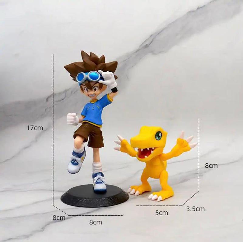 Digimon Digital Action Figure Tai Agumon Anime Digimon Digital Matt