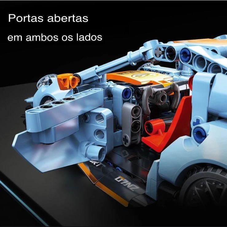 Carro de corrida Blocos de construção de veículos para crianças 523PCs