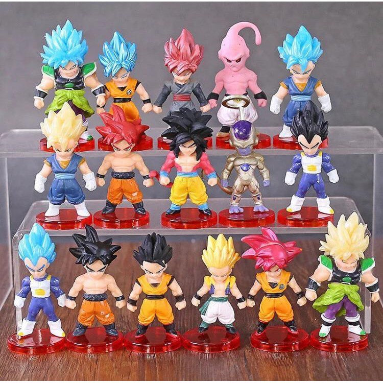 Dragon Ball Z Kit 16 Miniaturas Dragonball