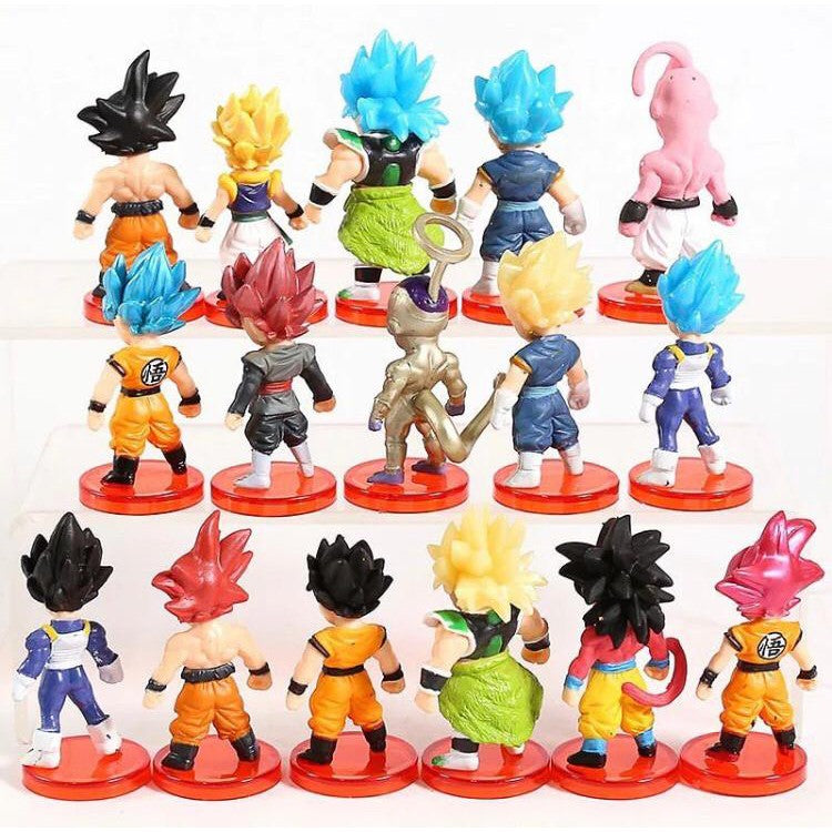 Dragon Ball Z Kit 16 Miniaturas Dragonball